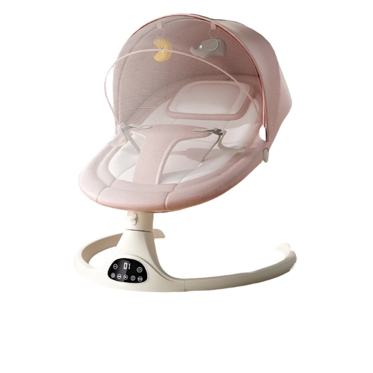 PureBabyCo Baby Electric Swinger – Soothing & Comfortable for Babies