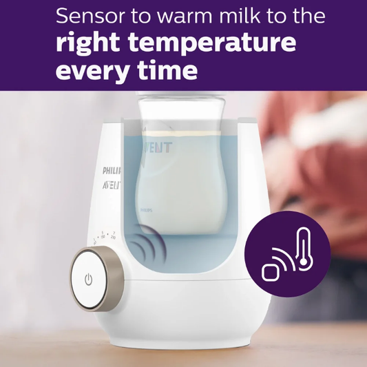 PureBabyCo Baby Bottle Warmer – Fast, Safe & Easy Feeding