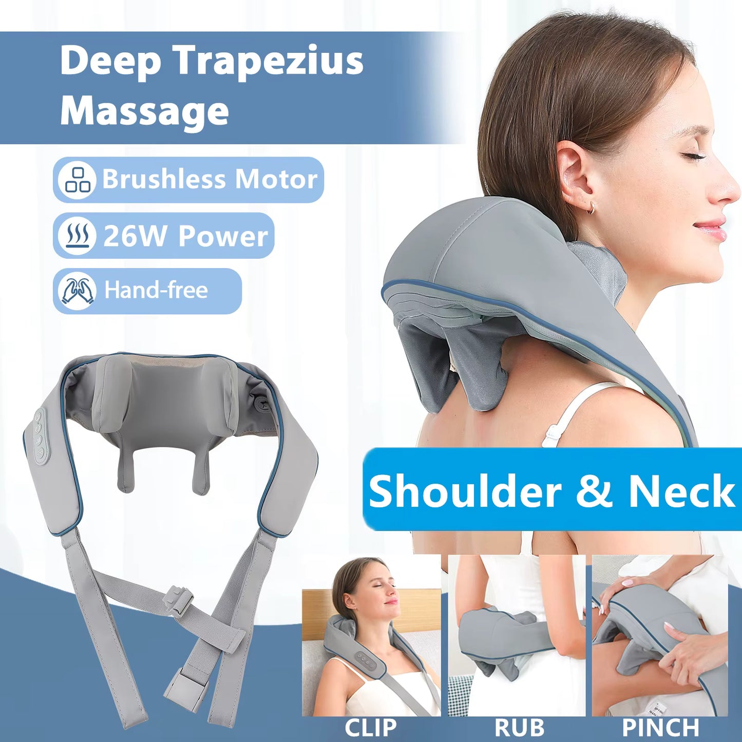 ForeverLily Wireless Neck and Shoulder Massager